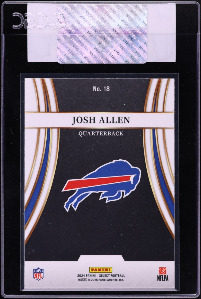 2024 Select Turbocharged Josh Allen #18 CGC AUTH