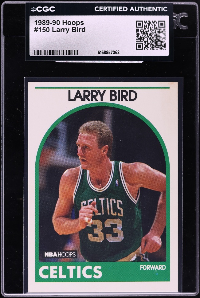 1989 Hoops Larry Bird #150 CGC AUTH
