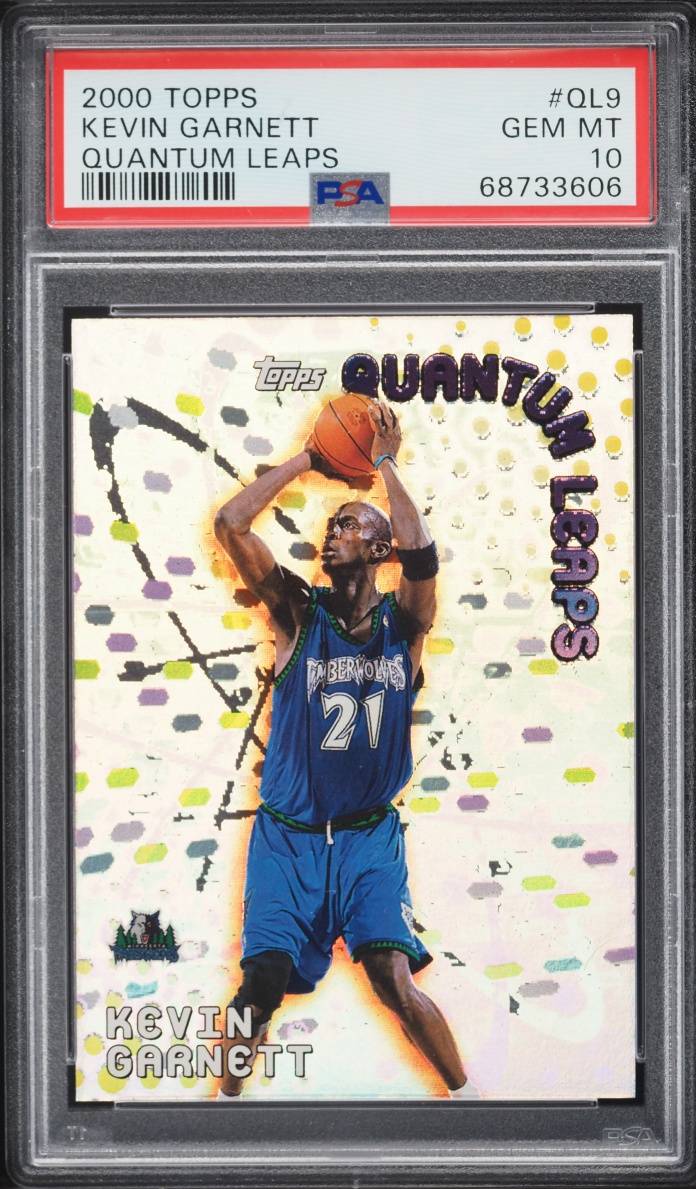 2000 Topps Quantum Leaps Kevin Garnett #QL9 PSA 10 GEM MINT - Photo 1