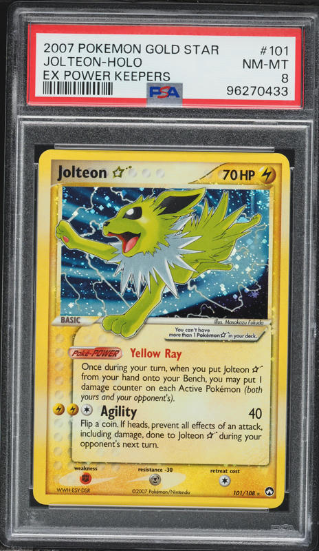 2003 Pokemon EX Sandstorm Holo Jolteon #6 PSA 10 GEM MINT on