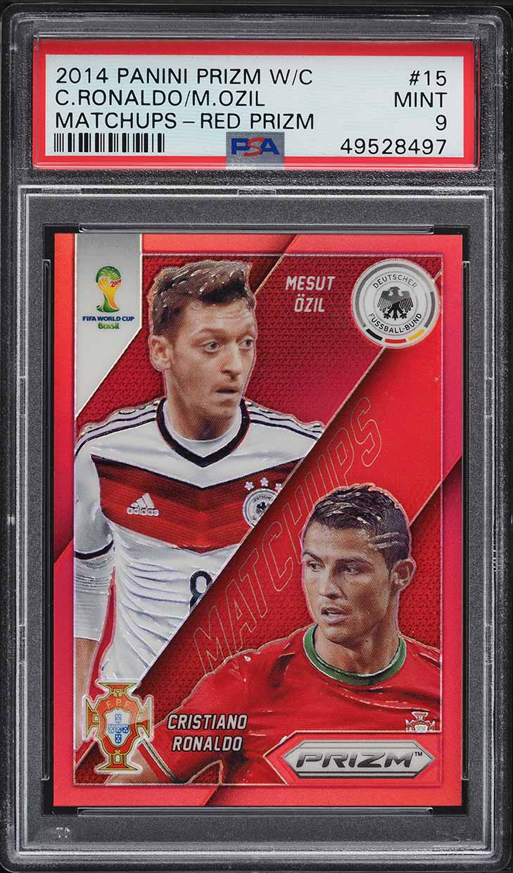 PSA 10】 Cristiano Ronaldo 2014 Panini Prizm World Cup #161