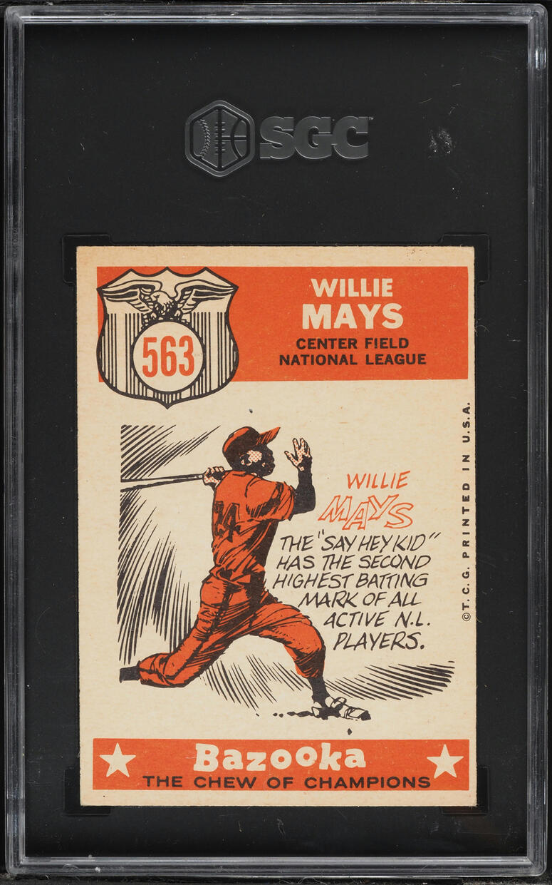 1959 Topps Willie Mays ALL-STAR #563 SGC 4.5 VGEX+