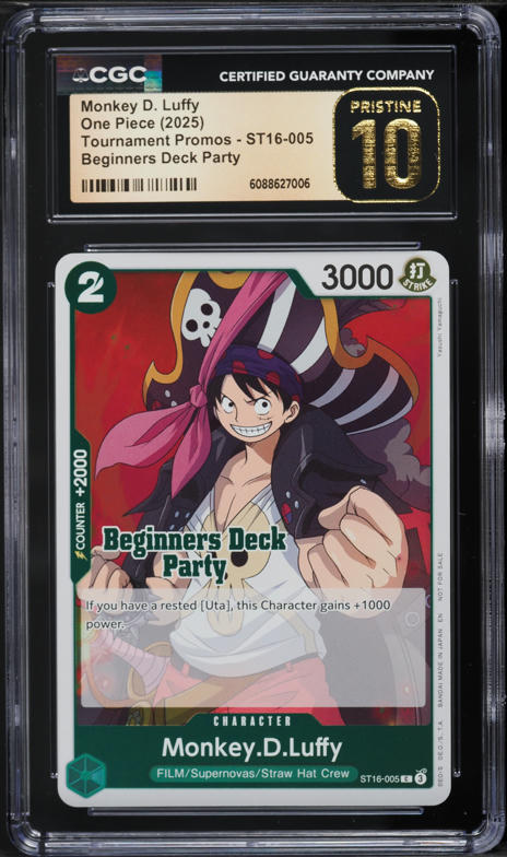2025 One Piece Promo Dodgers X Night Leader Monkey D. Luffy #EB02