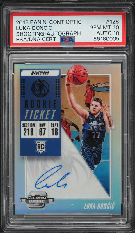 その他 Luka Doncic Contenders Optic RC Silver LUKA DONCIC 2023-24 CONTENDERS OPTIC SUPERSTARS DIE CUT