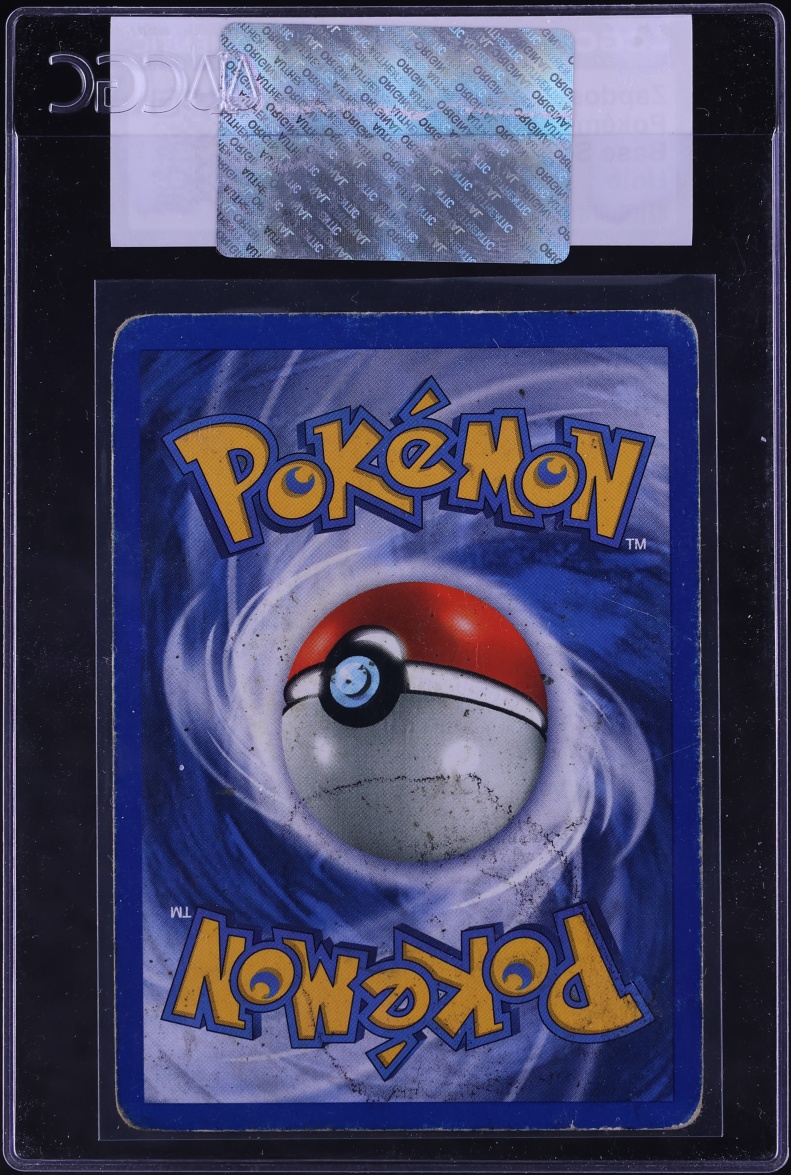 2000 Pokemon Base Set 2 Holo Zapdos #20 CGC AUTH
