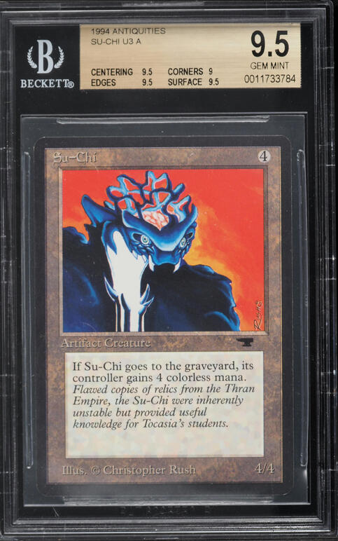 1994 Magic The Gathering MTG Revised Tundra CGC AUTH on Fanatics