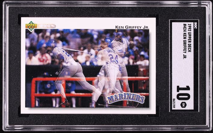 1992 Topps Gold Ken Griffey Jr. #50 PSA 10 GEM MINT on Fanatics