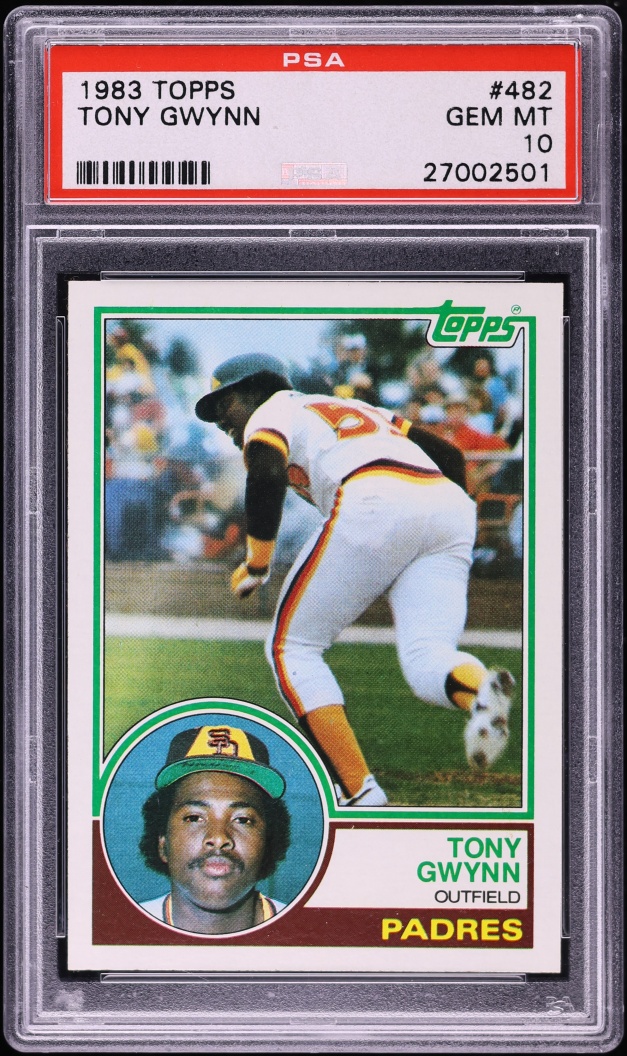 1983 Topps Tony Gwynn ROOKIE #482 PSA 10 GEM MINT