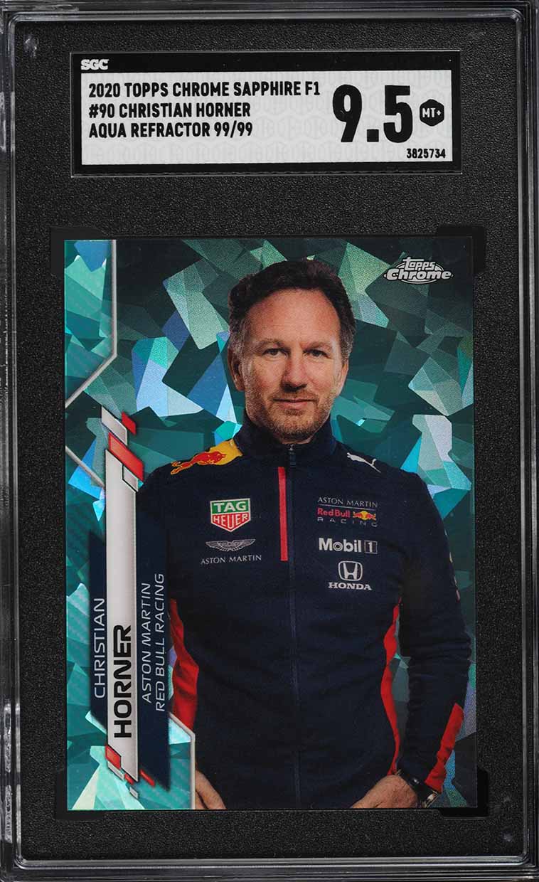 2020 Topps Chrome Formula 1 #F1A-MC Mick Schumacher Autograph Auto