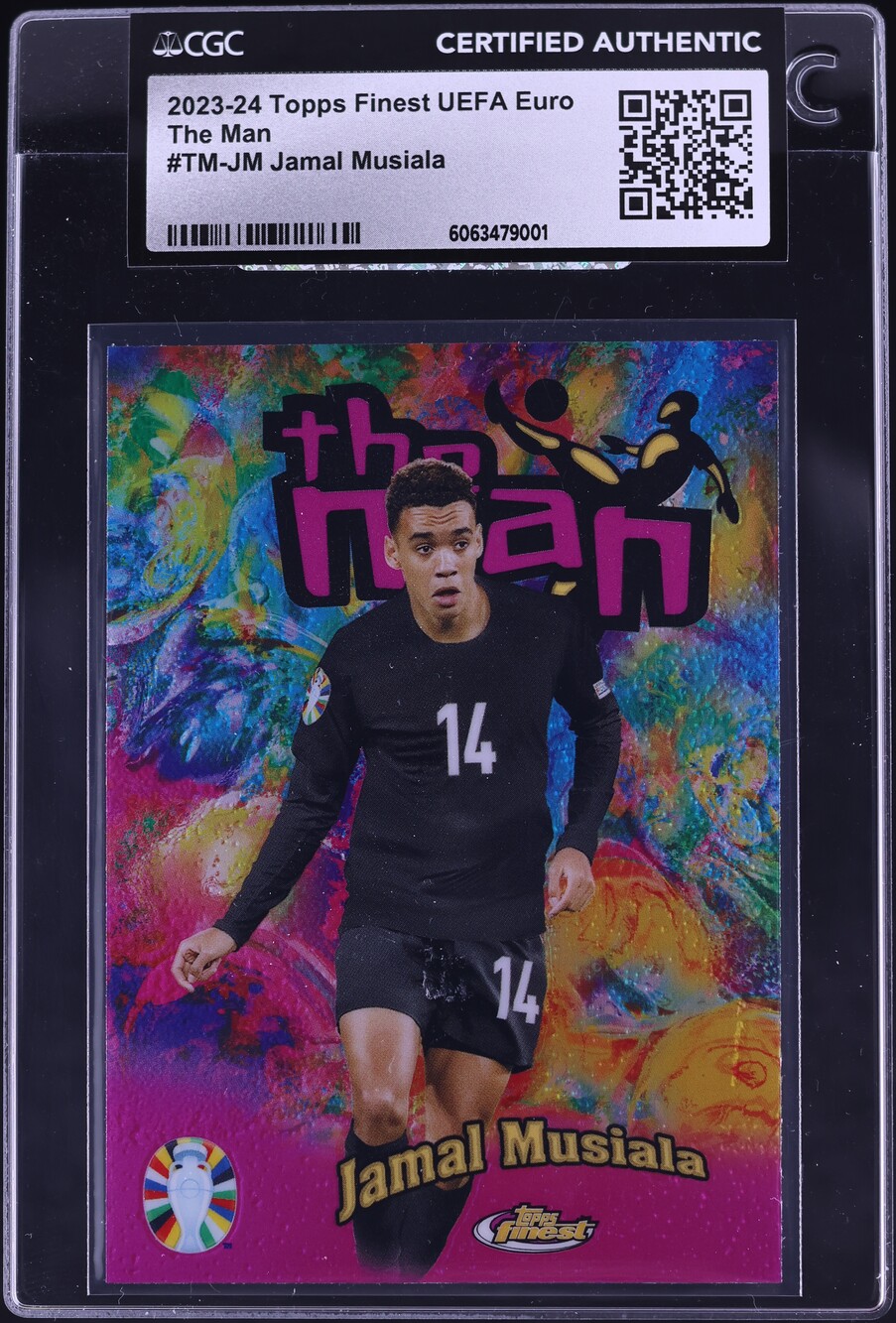 2023 Finest UEFA Euro The Man Jamal Musiala #TM-JM CGC AUTH