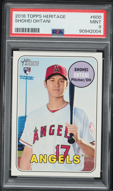 2018 Topps Complete Set All-Star Edition Shohei Ohtani ROOKIE PSA