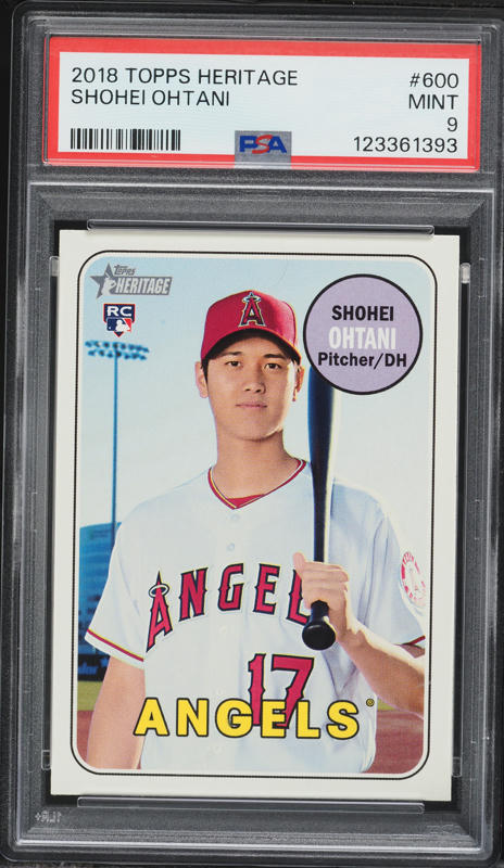 大谷翔平　2018 Topps Complete Set All-Star 2018 Topps Complete Set All-Star Edition Shohei Ohtani ROOKIE PSA