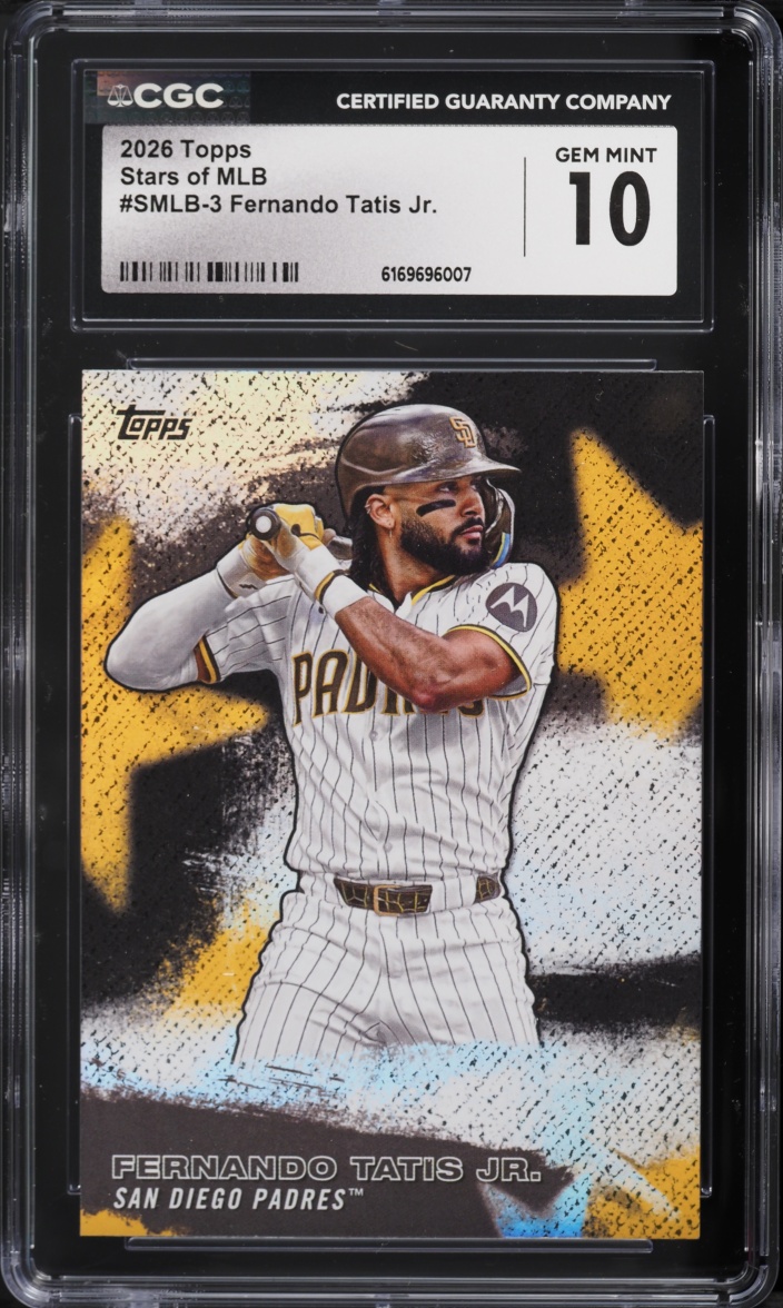 2026 Topps Stars Of MLB Fernando Tatis Jr. #SMLB-3 CGC 10 GEM MINT