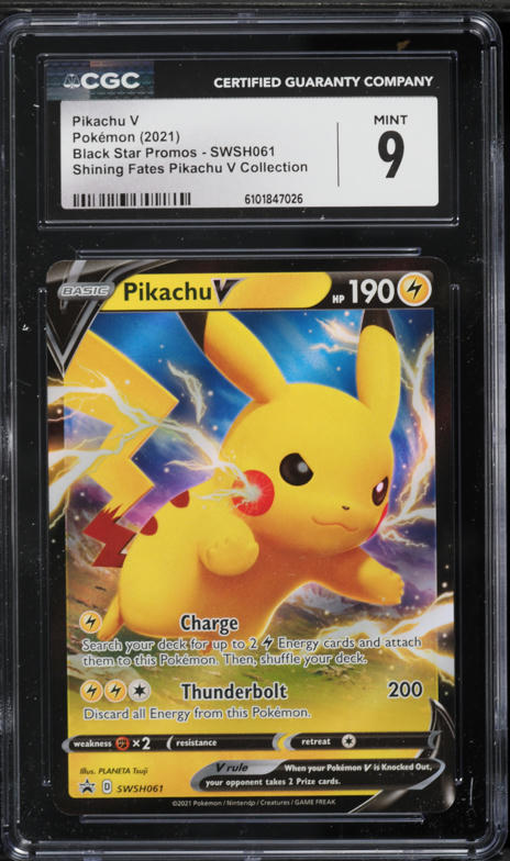 Pokemon Shining Fates Pikachu V Collection Box on Fanatics Collect