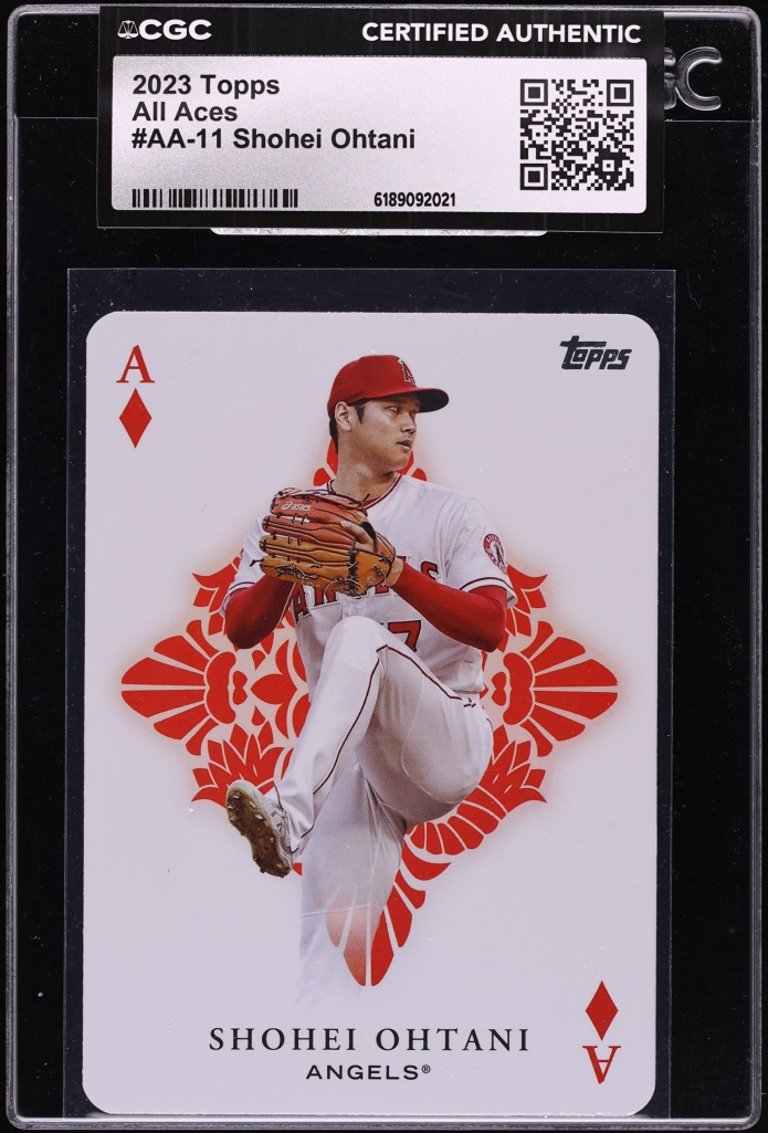 2023 Topps All Aces Shohei Ohtani #AA-11 CGC AUTH