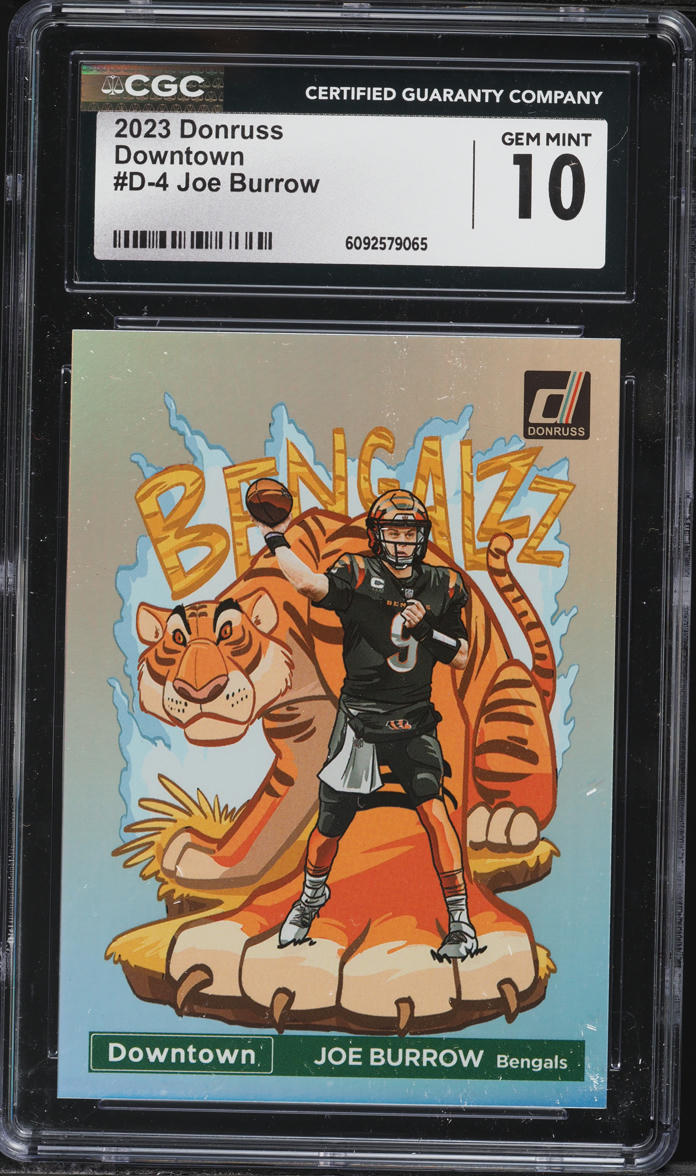 2023 Donruss Downtown Joe Burrow #D-4 CGC 10 GEM MINT