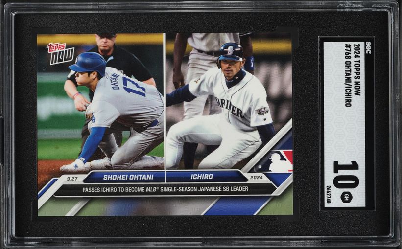 2024 Topps Heavy Lumber Shohei Ohtani #HL-9 PSA 10 GEM MINT