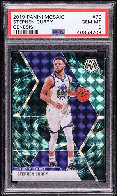 NBAカード MOSAIC STEPHEN CURRY genesis NBAカード MOSAIC