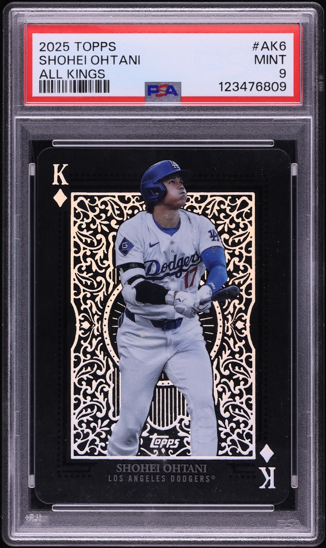 2025 Topps All Kings Shohei Ohtani #AK-6 PSA 9 MINT