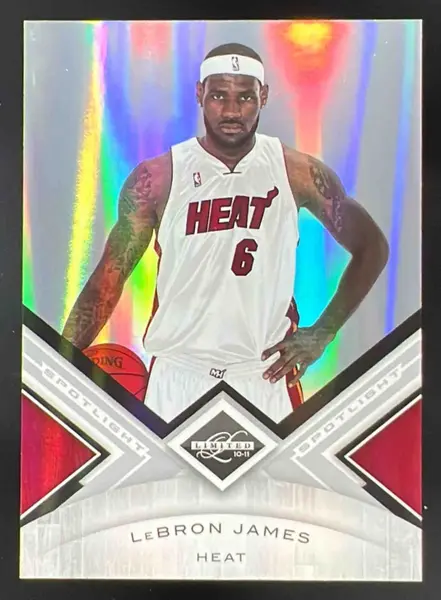 2010-11 Panini Limited Silver Spotlight #44 LeBron James