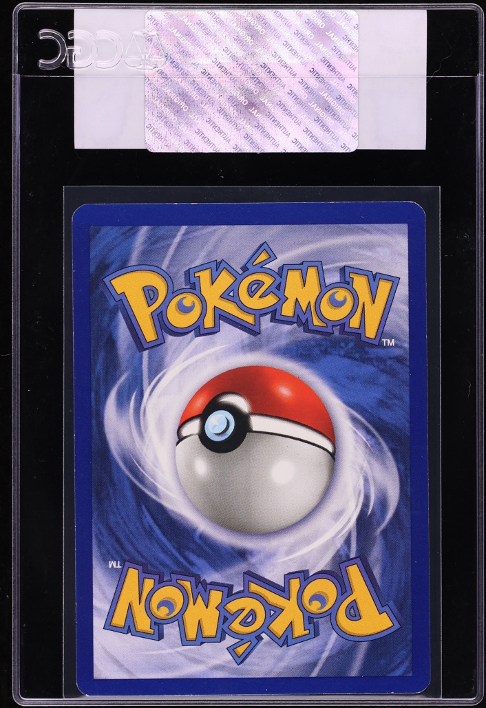 1999 Pokemon Base Set Yellow Cheeks Pikachu #58 CGC AUTH