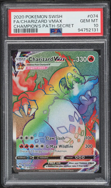 2020 Pokemon Japanese S Promo Illustration Grand Prix Charizard