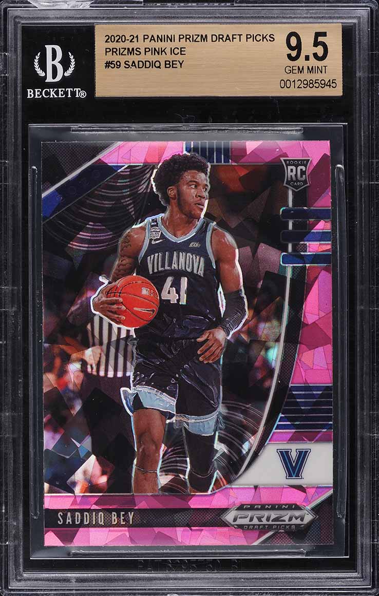 2020-21 Hoops #237 Saddiq Bey RC on Fanatics Collect
