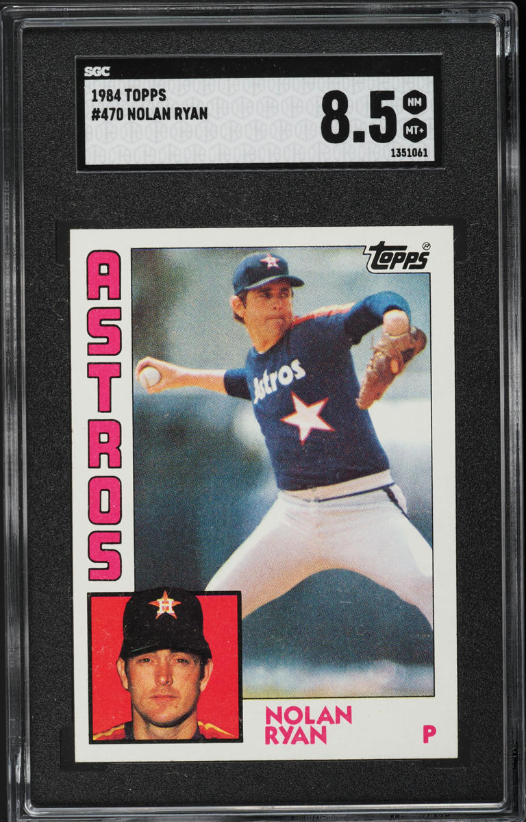 1984 Topps Nolan Ryan #470 SGC 8.5 NM-MT+