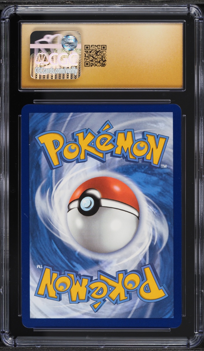 2022 Pokemon Sword & Shield Silver Tempest Gold Rare Leafy Camo Poncho #214 CGC 10 PRISTINE