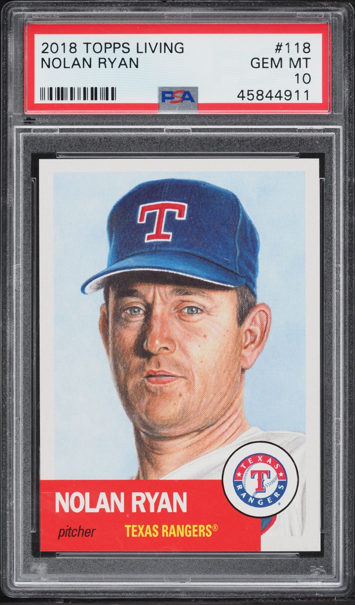 2018 Topps Living Nolan Ryan #118 PSA 10 GEM MINT