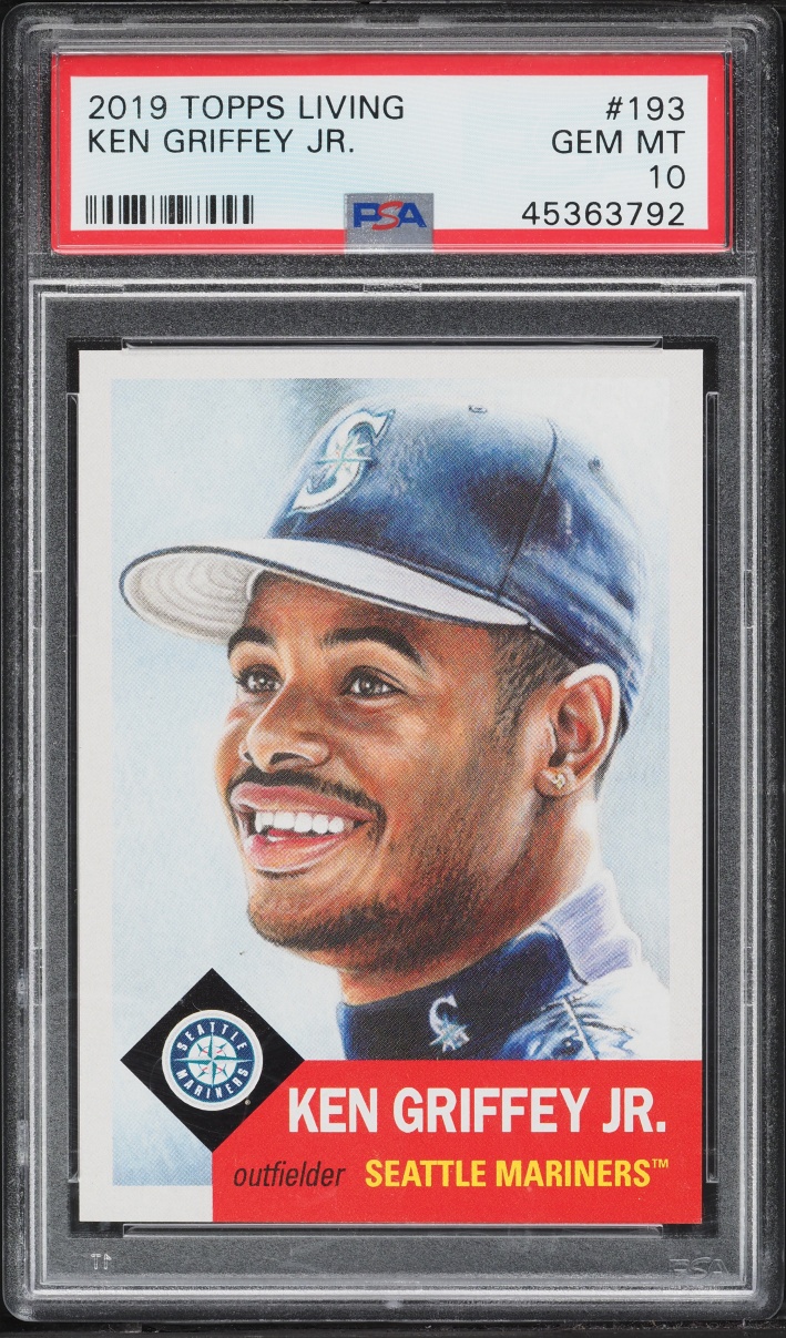 2019 Topps Living Ken Griffey Jr. #193 PSA 10 GEM MINT