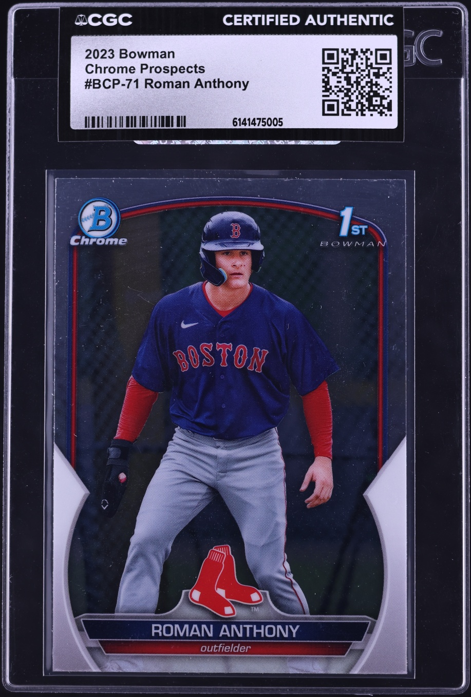2023 Bowman Chrome Roman Anthony PROSPECT #BCP-71 CGC AUTH