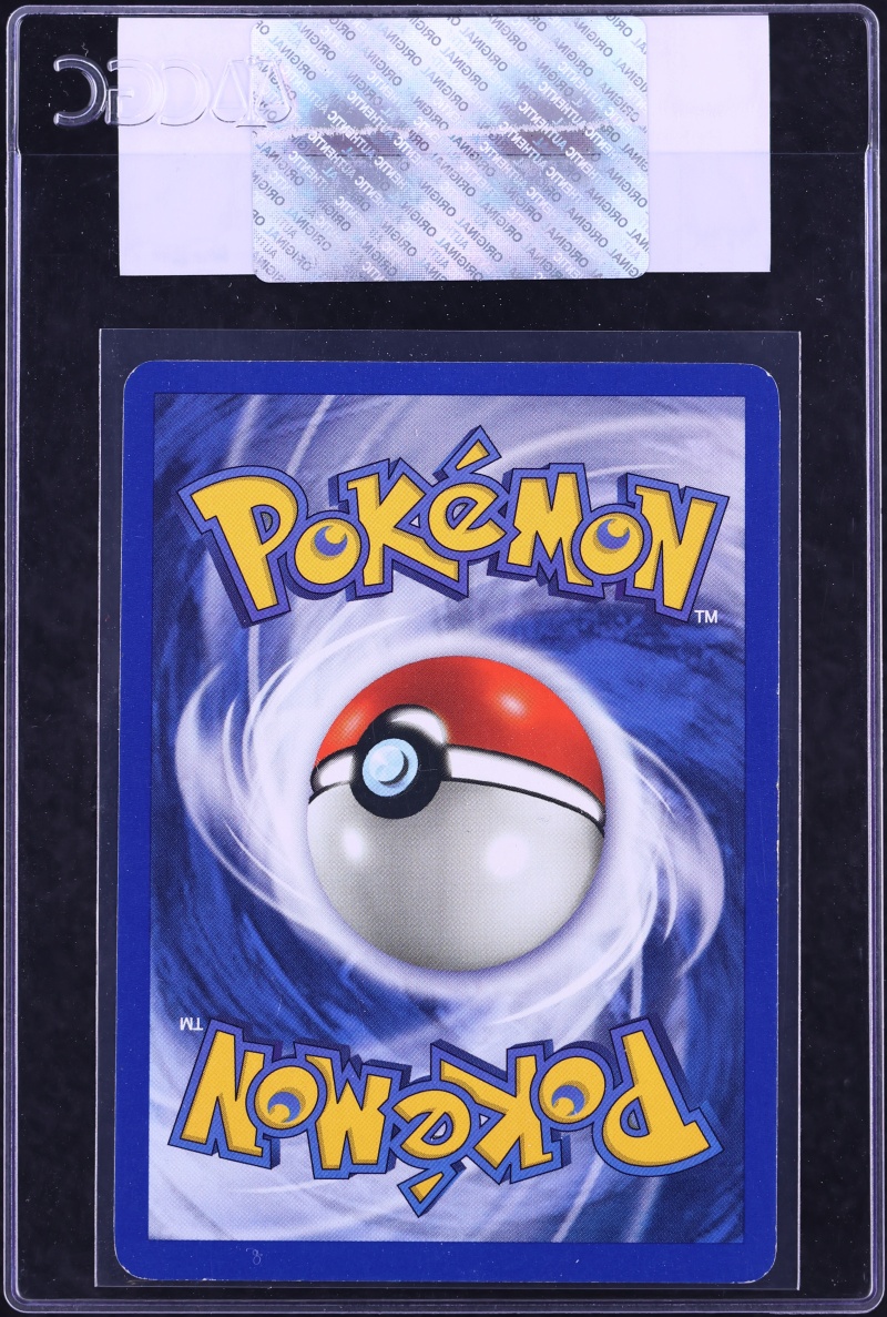 1999 Pokemon Fossil 1st Edition Seadra #42 CGC AUTH
