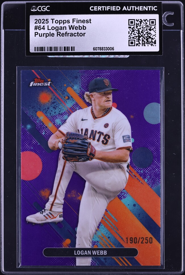 2023 Topps Chrome Update Autographs Green Refractors #ACLOW Logan