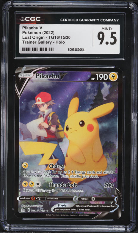 2020 Pokemon Japanese SWSH Promo Pikapika! Pikachu V #122 PSA 10