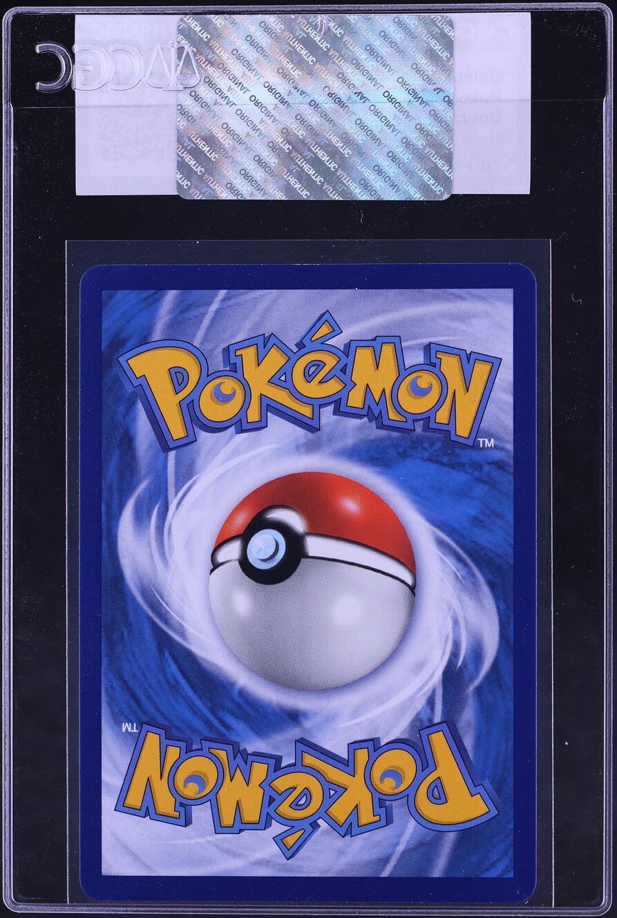 2020 Pokemon Chinese SM Double Burst: Set A Celebi & Venusaur GX #001 CGC AUTH