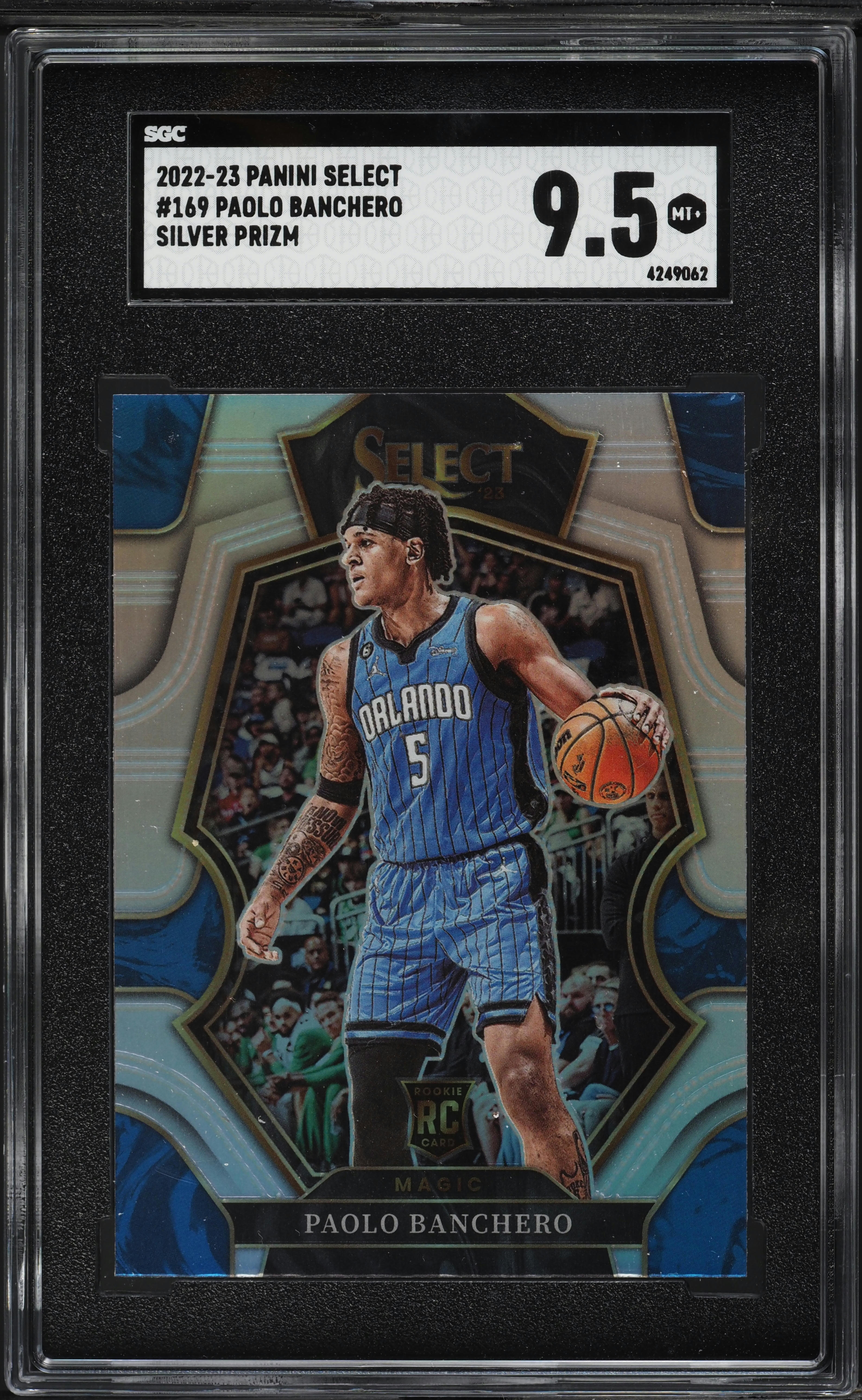 2022 Select Premier Level Silver Prizm Paolo Banchero ROOKIE