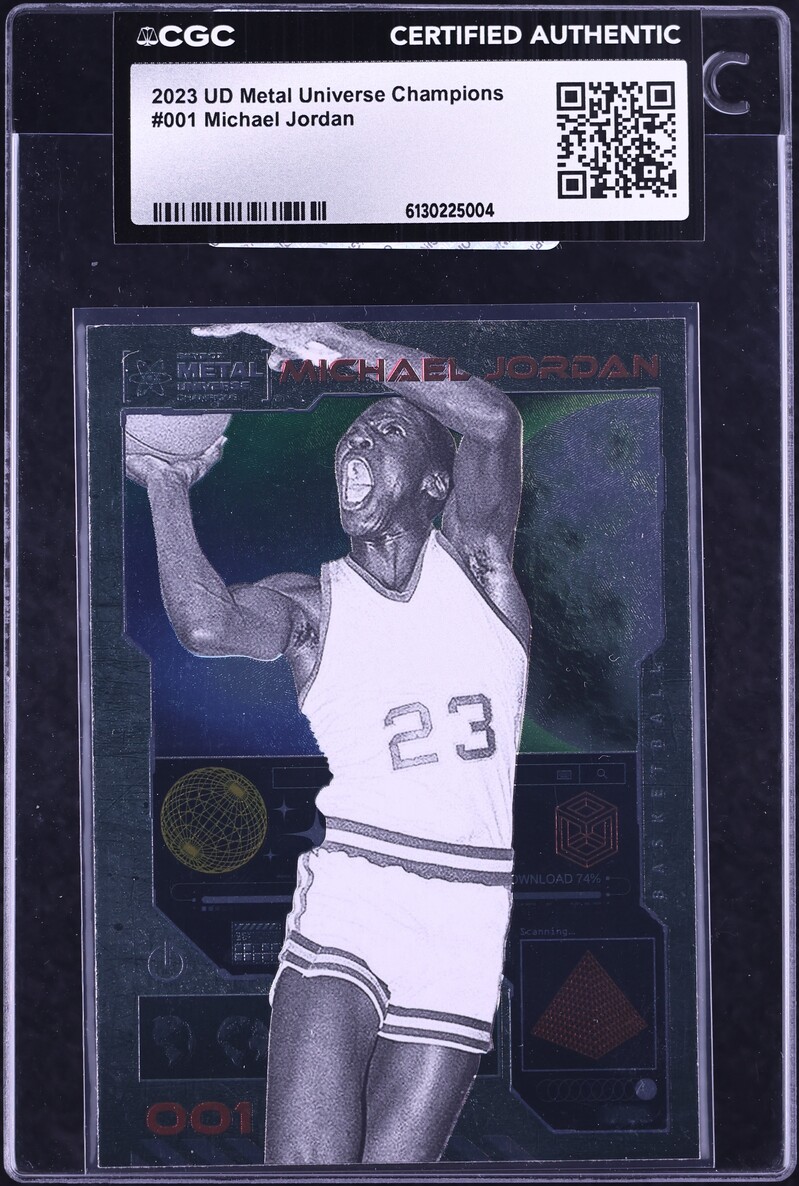 2023 Metal Universe Champions Michael Jordan #001 CGC AUTH