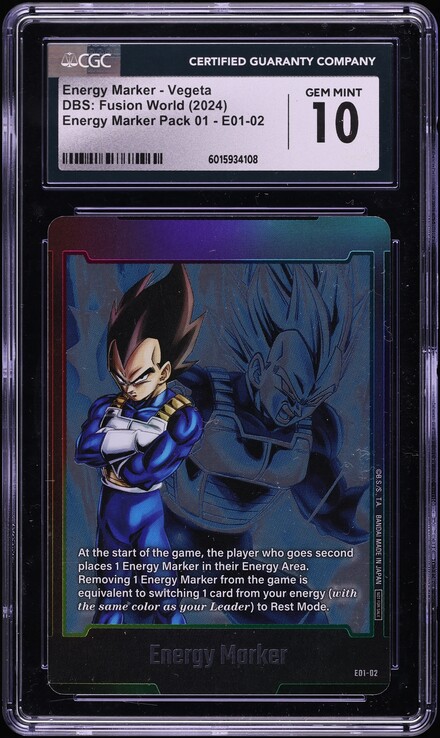 2024 Dragon Ball S Fusion World Launch Event Prize Vegeta #FP-007