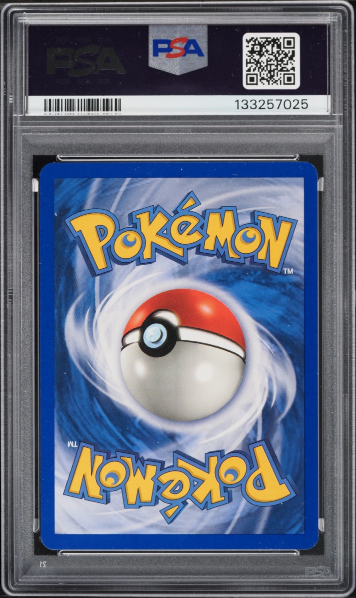 2002 Pokemon Expedition Reverse Holo Squirtle #132 PSA 8 NM-MT