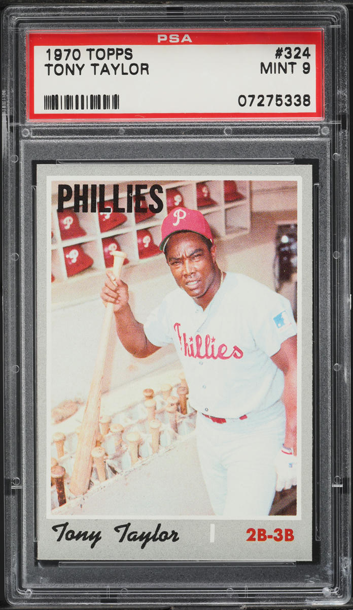 1970 Topps Tony Taylor #324 PSA 9 MINT