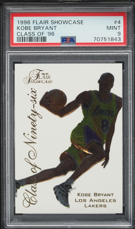 その他 1996-97 Flair Showcase #4 Class of 96' Kobe Bryant 1996 Flair Showcase #4 Class of '96 Price Guide