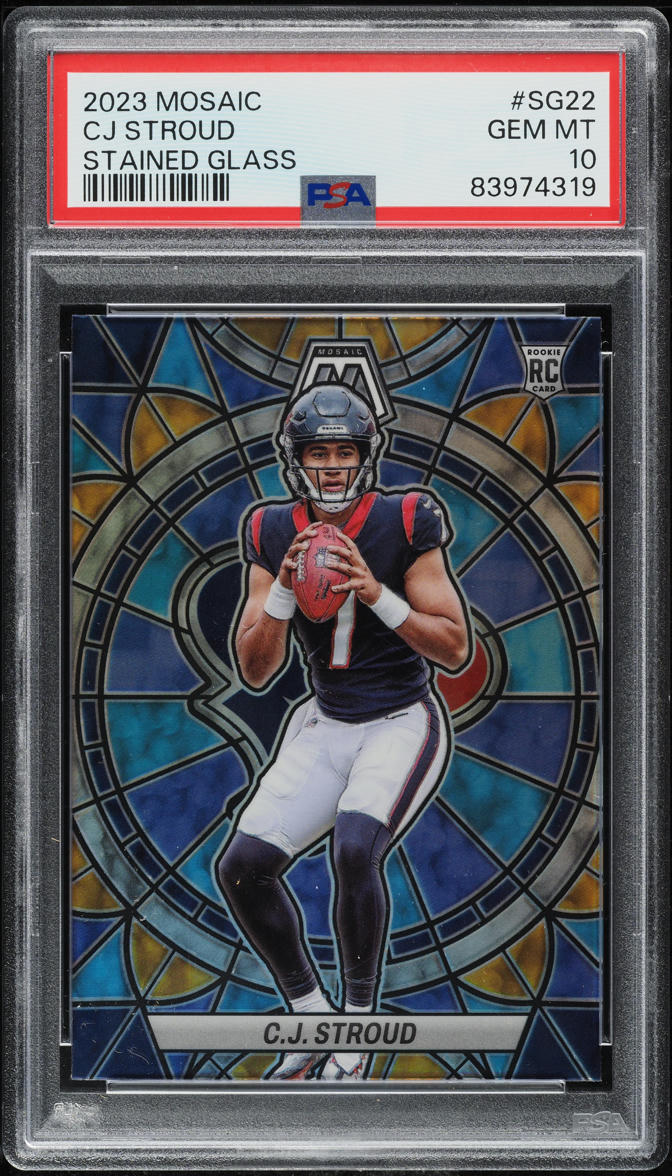 PSA 10 2023 Panini Mosaic C・J・ストラウド RC C.J. Stroud (RC) PSA10 2023 Panini Mosaic NFL Debut #ND-3 | eBay