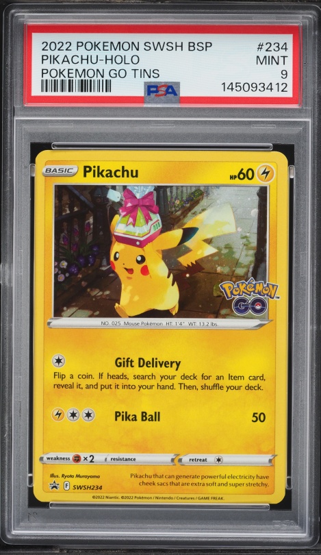 2022 Pokemon Japanese Sword & Shield Promo GO Card File Set Holo