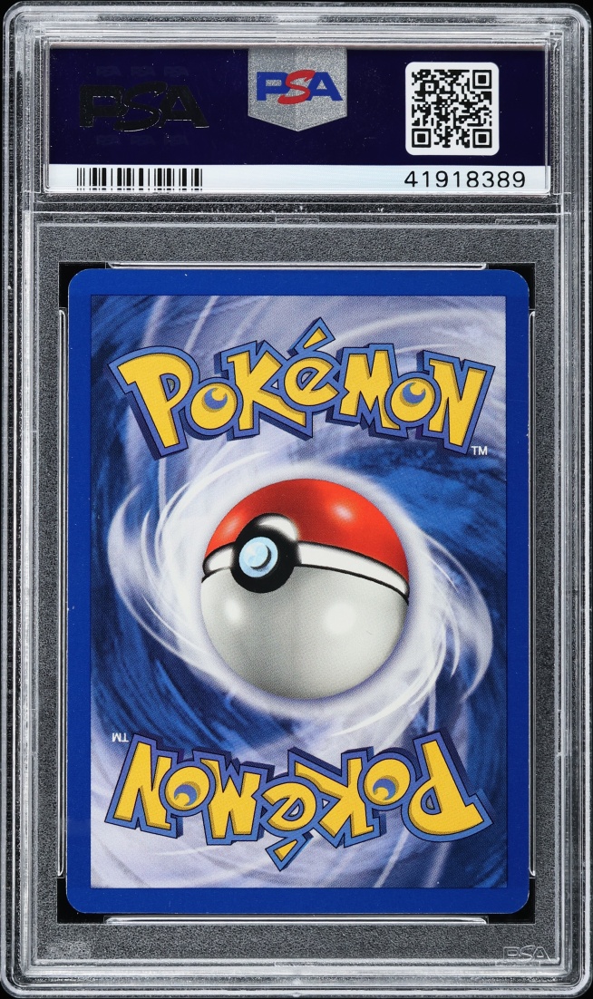 1999 Pokemon Base Set Shadowless Impostor Professor Oak #73 PSA 9 MINT