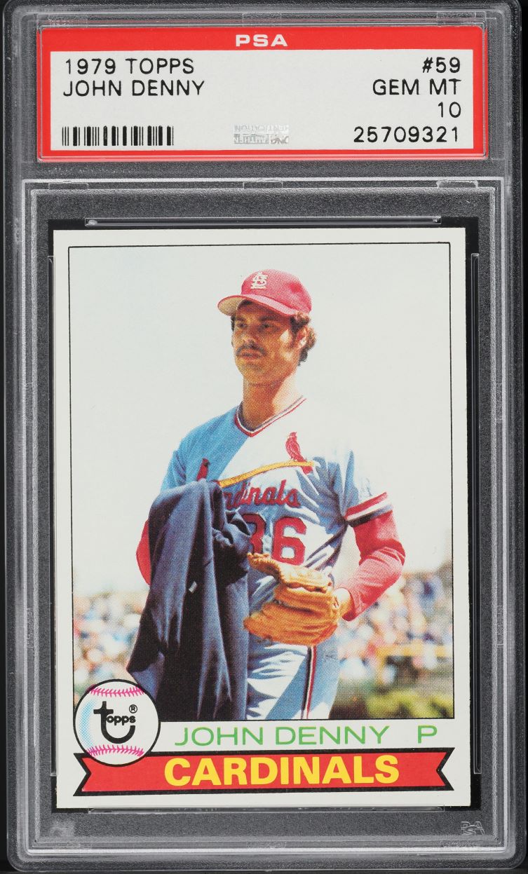 1979 Topps John Denny #59 PSA 10 GEM MINT