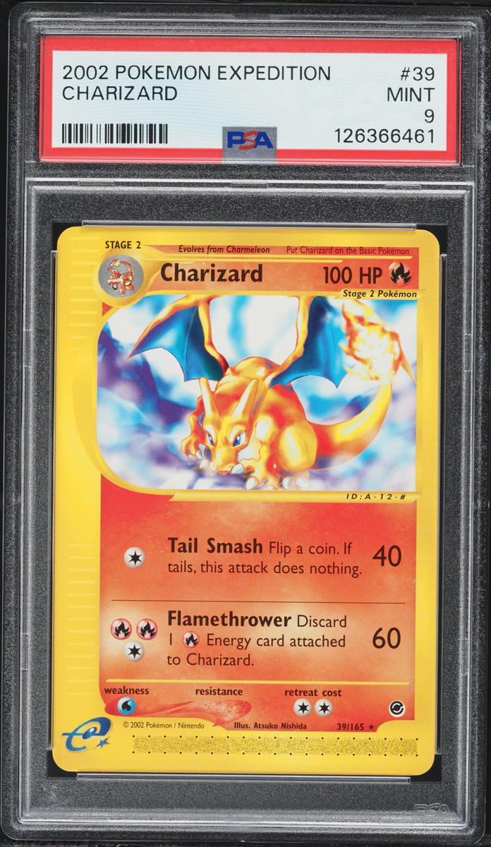 2002 Pokemon Expedition Charizard #39 PSA 9 MINT