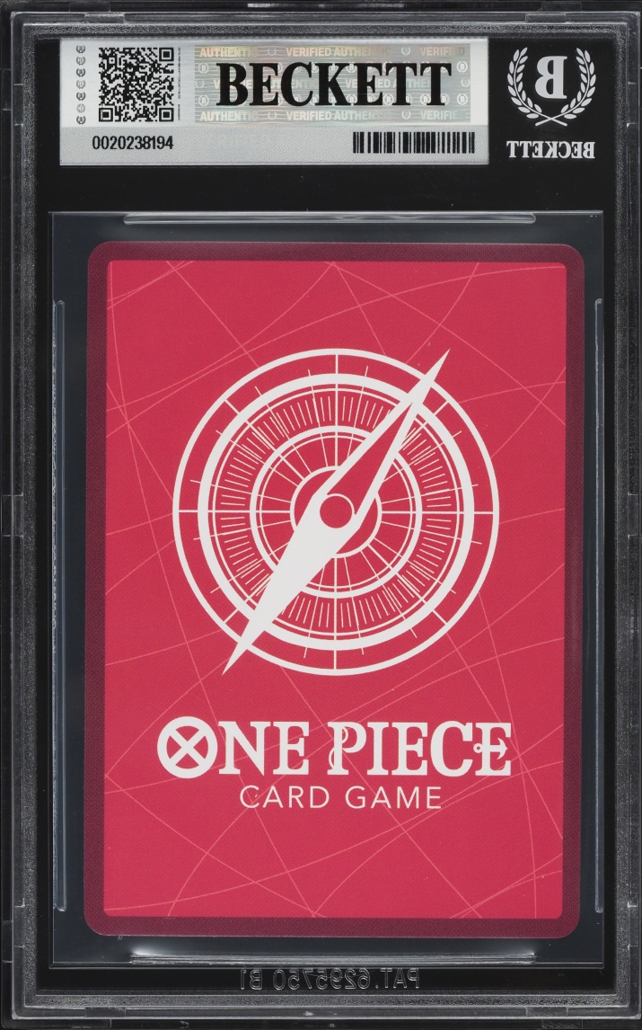 2023 One Piece Promo Premium 25th Anniversary Manga Art Roronoa Zoro L #OP01-001 BGS 9 MINT