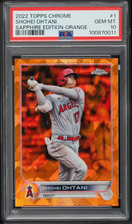 2022 Topps Chrome New Classics Shohei Ohtani #NC-6 CGC 10 GEM MINT