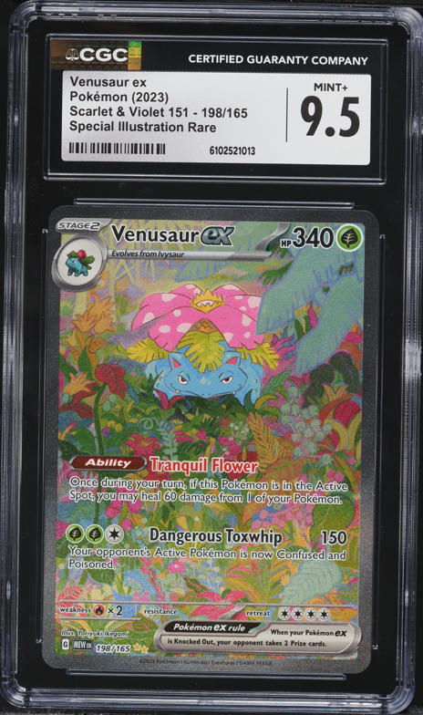 2023 Pokemon Japanese Scarlet & Violet 151 Venusaur ex #3 PSA 10